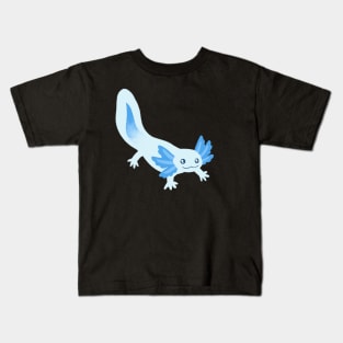 Blue Axolotl Kids T-Shirt